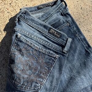 Citizens Of Humanity Blue Straight Leg Jeans